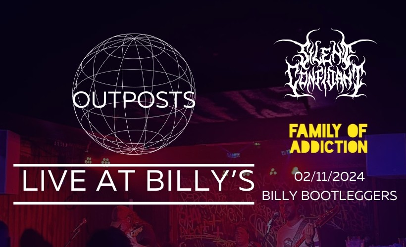 OUTPOSTS live at Billys  at Billy Bootlegger's, Nottingham