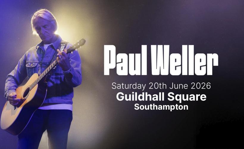 Paul Weller  at Guildhall Square, Southampton