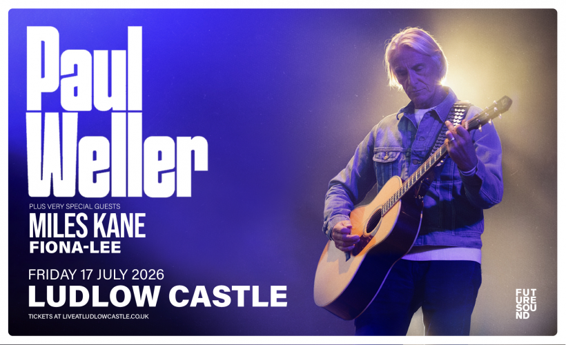 Paul Weller  at Ludlow Castle, Ludlow