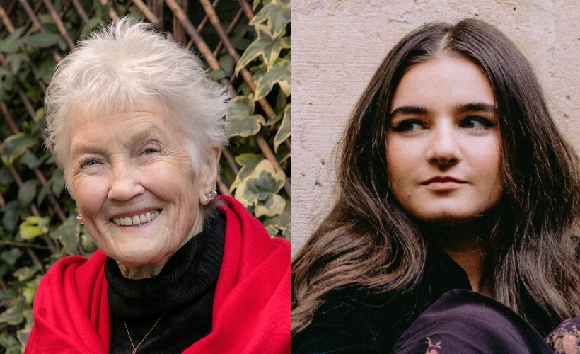 Peggy Seeger + Muireann Bradley live in conversation  at Purcell Room, London