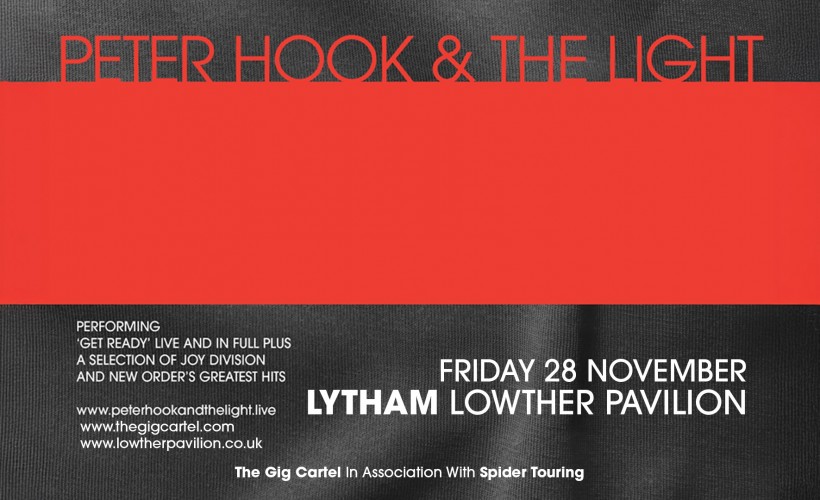 Peter Hook & The Light  at The Lowther Pavilion, Lytham