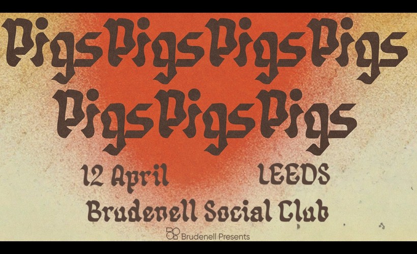 PIGS PIGS PIGS PIGS PIGS PIGS PIGS  at Brudenell Social Club, Leeds