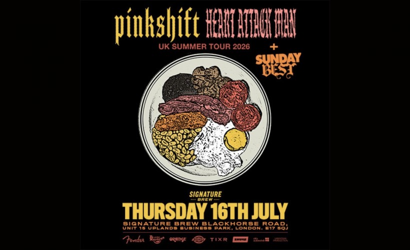 Pinkshift x Heart Attack Man  at Signature Brew Blackhorse Road, London 