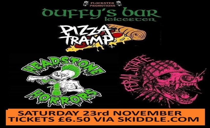 Pizzatramp   at Duffys Bar, Leicester