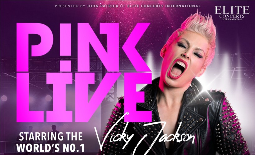 P!nk Live - starring Vicky Jackson  at TramShed, Cardiff