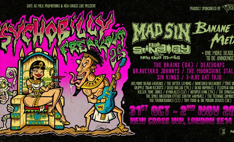 Psychobilly Freakout 2025  at New Cross Inn, London