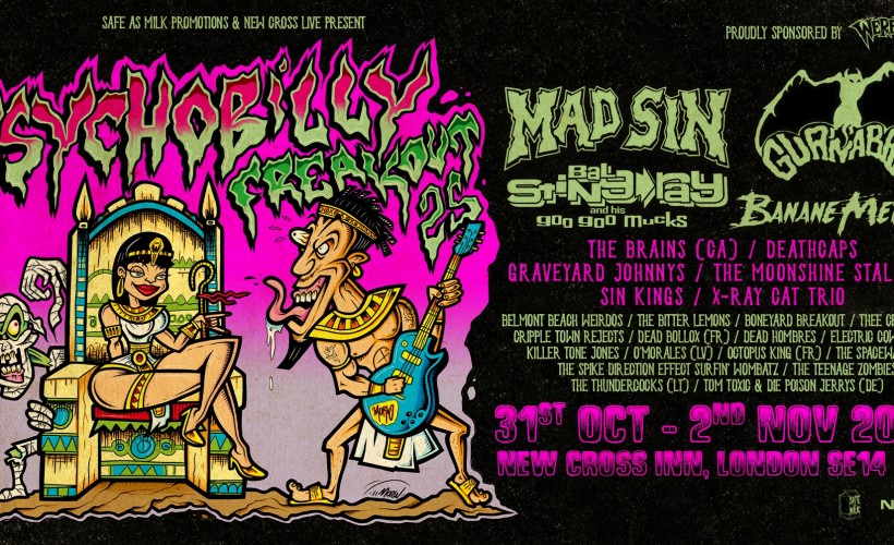 Psychobilly Freakout 2025  at New Cross Inn, London