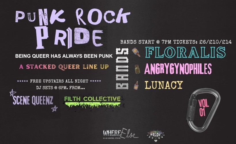 Punk Rock Pride  at Where Else?, Margate