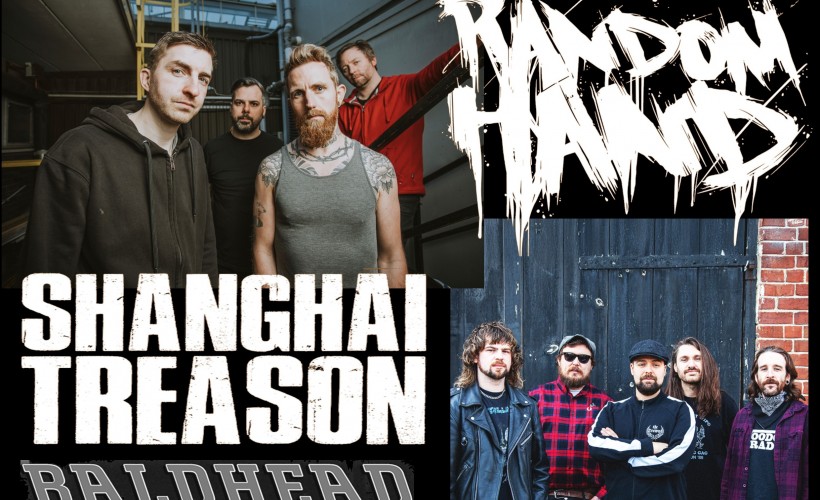RANDOM HAND / SHANGHAI TREASON AND SPECIAL GUESTS HIT GUILDFORD  at Suburbstheholroyd, Guildford