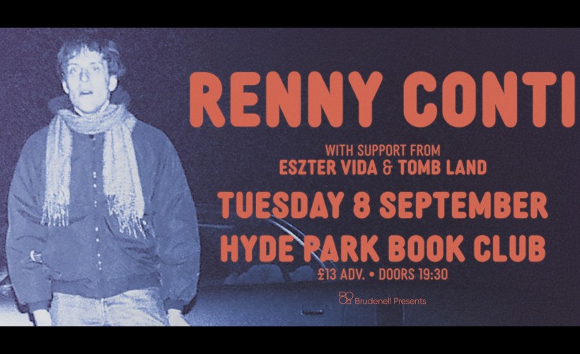 Renny Conti  at Hyde Park Book Club, Leeds