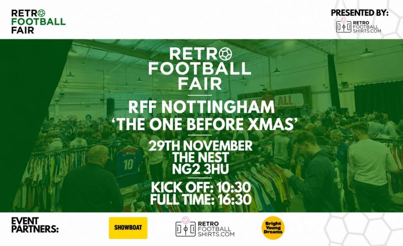 Retro Football Fair  at The Nest, Nottingham