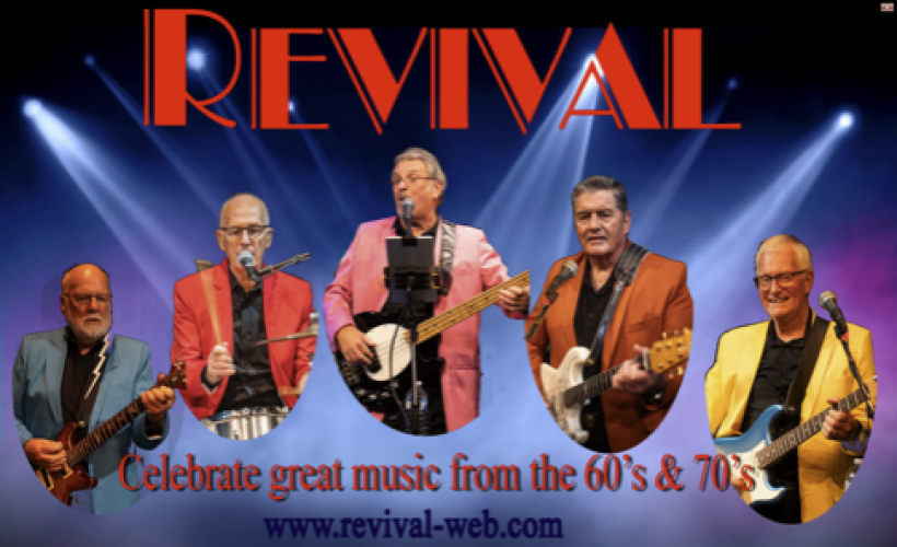 REVIVAL <br> An Evening of Live Music <br> Celebrating the 60's & 70's  at Calverton Working Men's Club, Nottingham