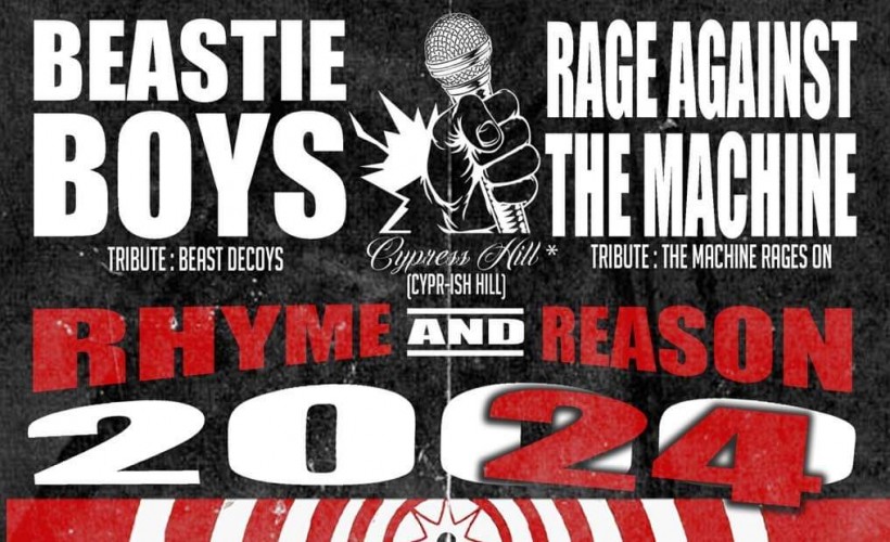 Rhyme & Reason Tour: Beastie Boys / Rage Against the Machine / Cypress Hill Tribute Show  at The Rigger, Newcastle Under Lyme