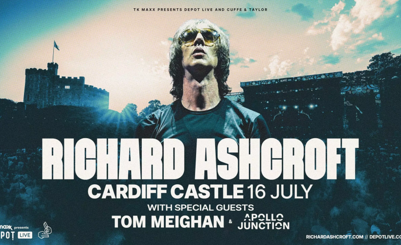 Richard Ashcroft  at Cardiff Castle, Cardiff