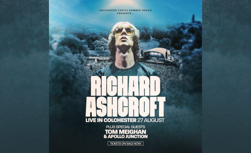 Richard Ashcroft   at Colchester Castle, Colchester
