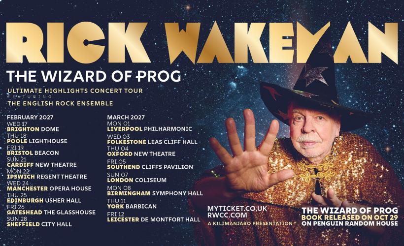 Rick Wakeman - The Wizard of Prog  at New Theatre Oxford, Oxford