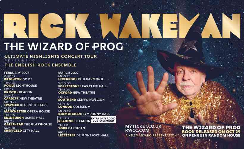 Rick Wakeman - The Wizard of Prog Tickets