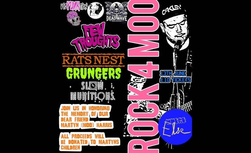 Event image for Rock 4 Moo w/ Few Thoughts