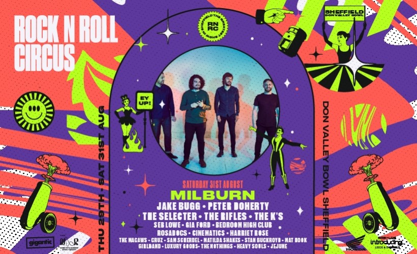 Rock N Roll Circus: Milburn tickets