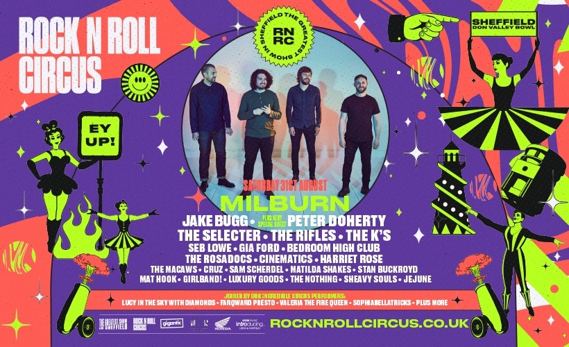 Rock N Roll Circus: Milburn  at Don Valley Bowl, Sheffield