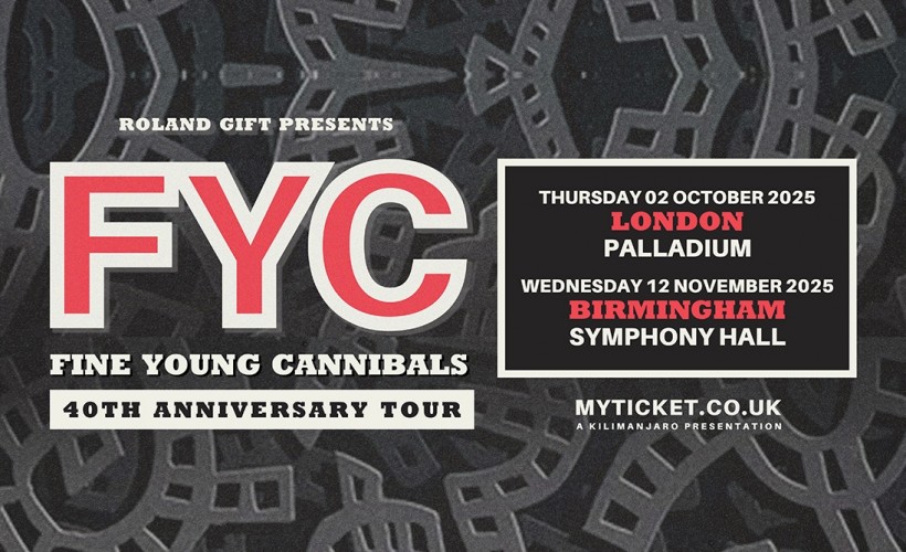 Roland Gift Presents Fine Young Cannibals 40th Anniversary Tour  at Symphony Hall, Birmingham