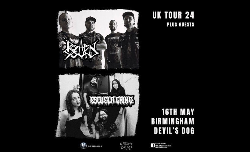 Rotten Sound & Escuela Grind  at The Devil's Dog, Birmingham