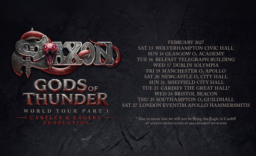 Saxon - Gods of Thunder tickets