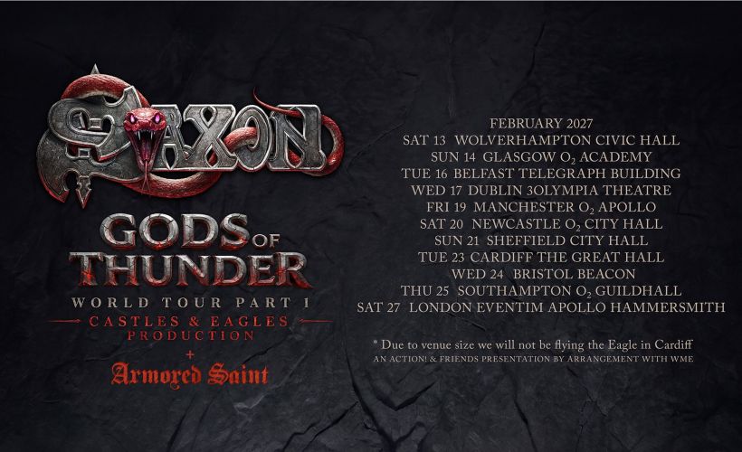 Saxon - Gods of Thunder tickets