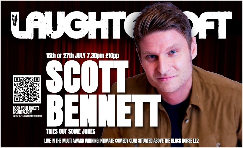 SCOTT BENNETT - TRIES OUT SOME JOKES  at The Black Horse, Leicester