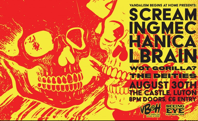 Screaming mechanical brain  at The Castle, Luton