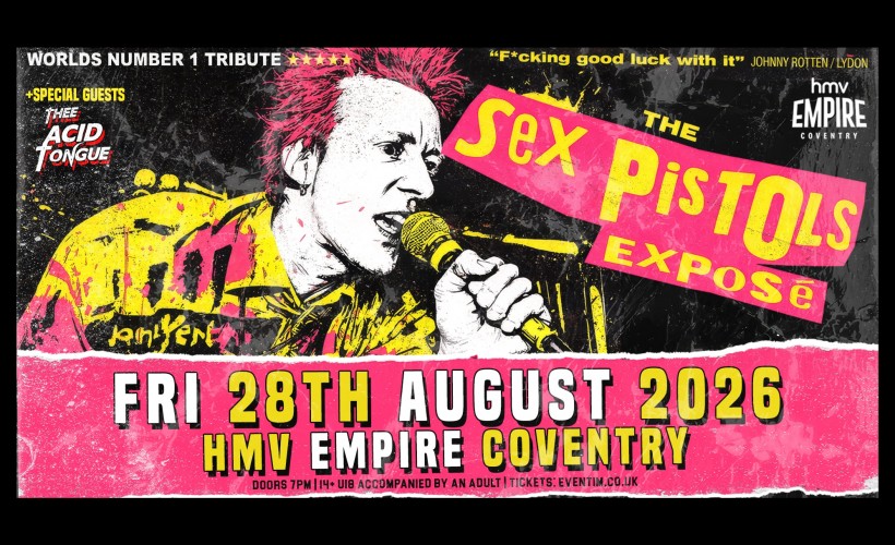 Sex Pistols Expose  at HMV Empire, Coventry
