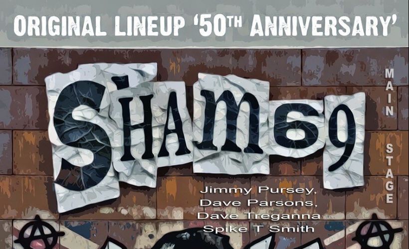 Sham 69 ‘Original Lineup - '50th Anniversary’  at The Adrian Flux Waterfront, Norwich