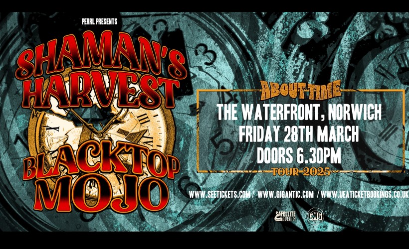 Shamans Harvest & Blacktop Mojo  at Waterfront, Norwich