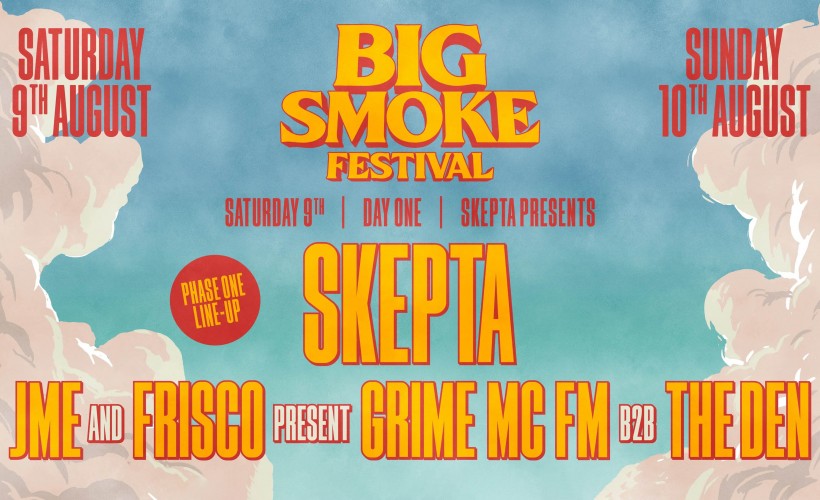 Skepta presents Big Smoke Festival  at Crystal Palace Bowl, Crystal Palace