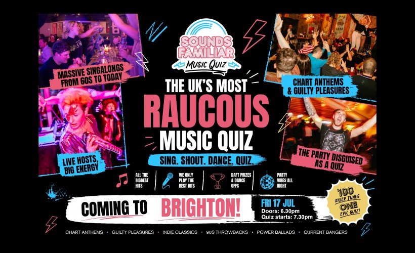 Sounds Familiar Music Quiz - Brighton  at Horizon Nightclub, Brighton and Hove