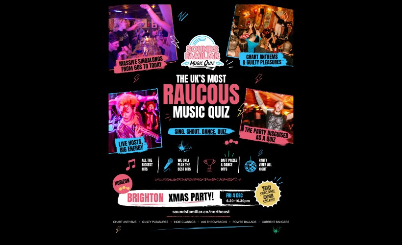 Sounds Familiar Music Quiz - Hogmanay Special Glasgow