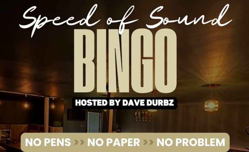 Speed of Sound Bingo tickets