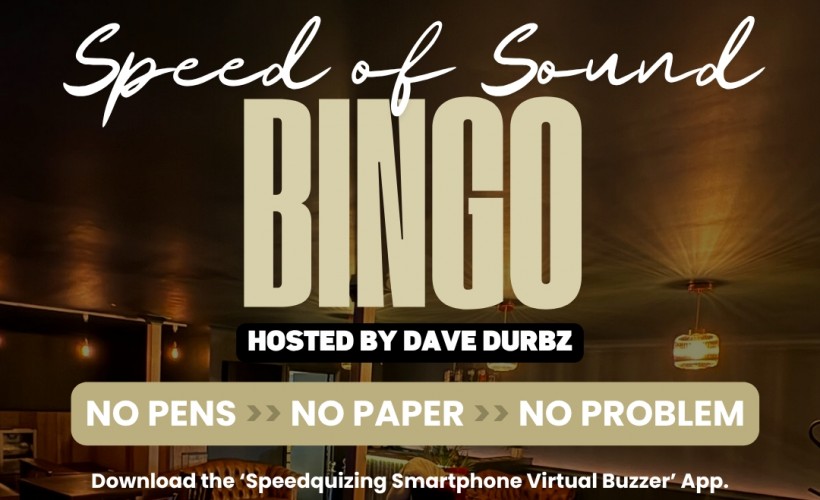 Speed of Sound Bingo  at Strings Bar & Venue, Isle of Wight
