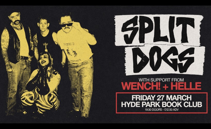 Split Dogs  at Hyde Park Book Club, Leeds