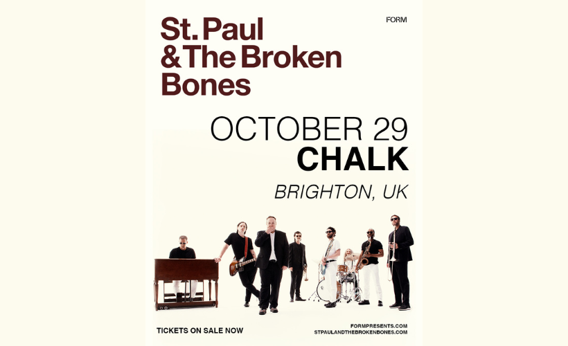 St. Paul and the Broken Bones  at Chalk, Brighton
