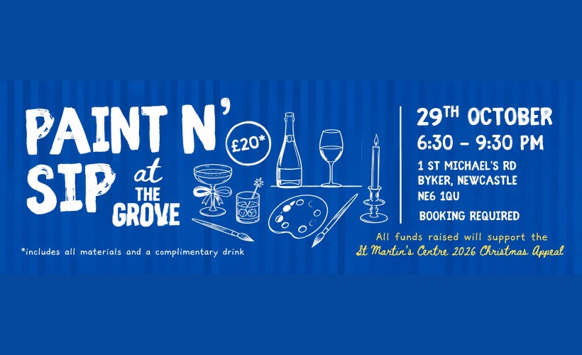 St Martin’s Centre Charity Paint n’ Sip