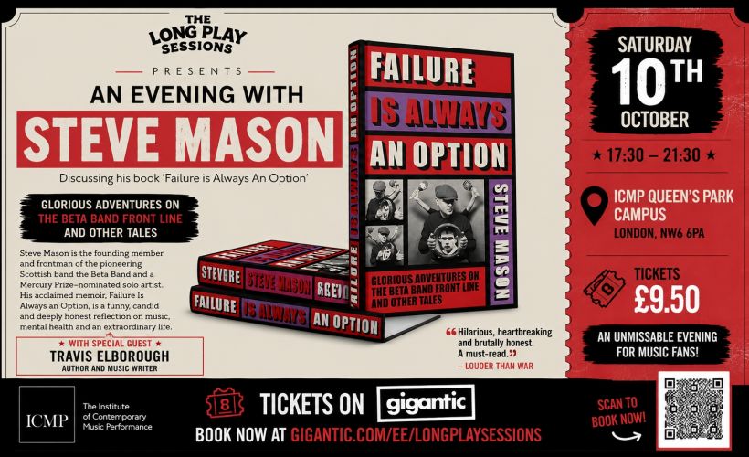 Steve Mason: In Conversation and Book Signing tickets
