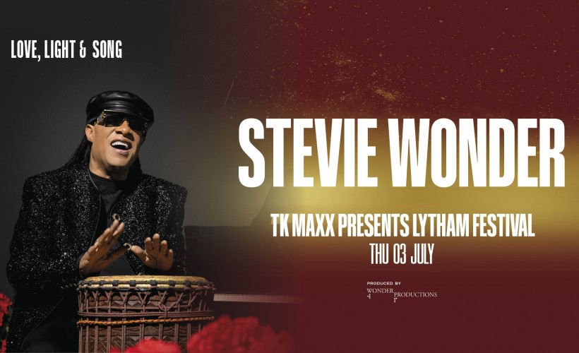 Stevie Wonder  at Lytham Green, Lytham St. Anne's