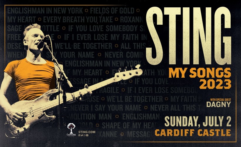 Sting  at Cardiff Castle, Cardiff