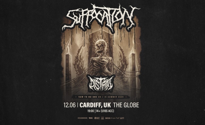 Suffocation plus Distant  at The Globe, Cardiff