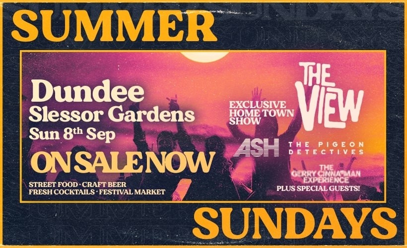 Summer Sundays - The View, Ash, The Pigeon Detectives, The Gerry Cinnamon Experience  tickets