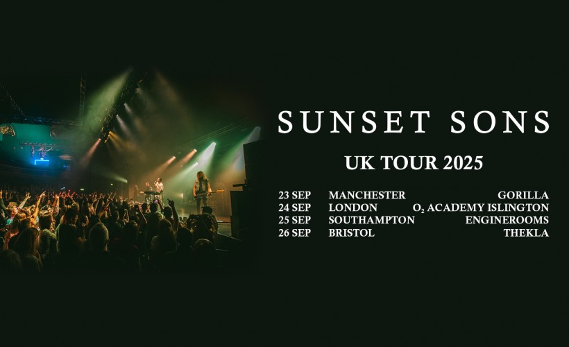 Sunset Sons    at Thekla, Bristol