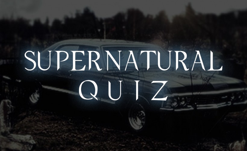Supernatural Quiz tickets