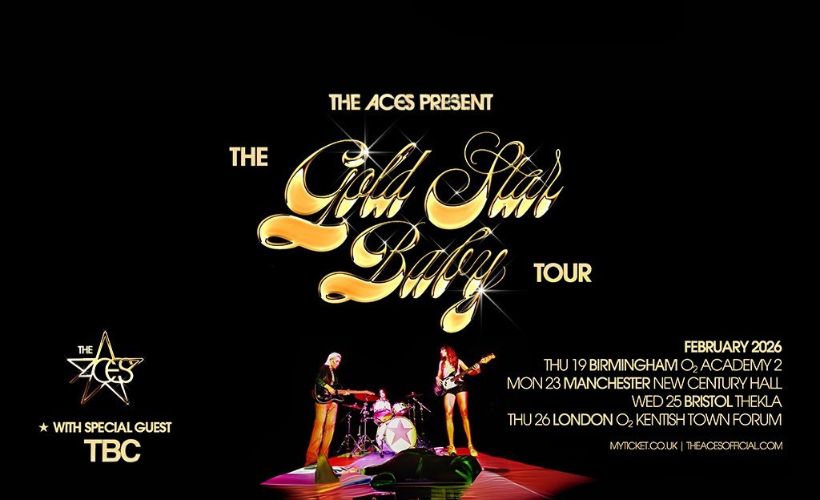 The Aces - The Gold Star Baby Tour  at Thekla, Bristol