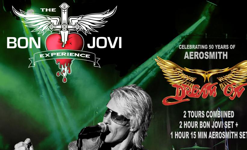 The Bon Jovi Experience + Aerosmith tribute ‘Dream On' tickets